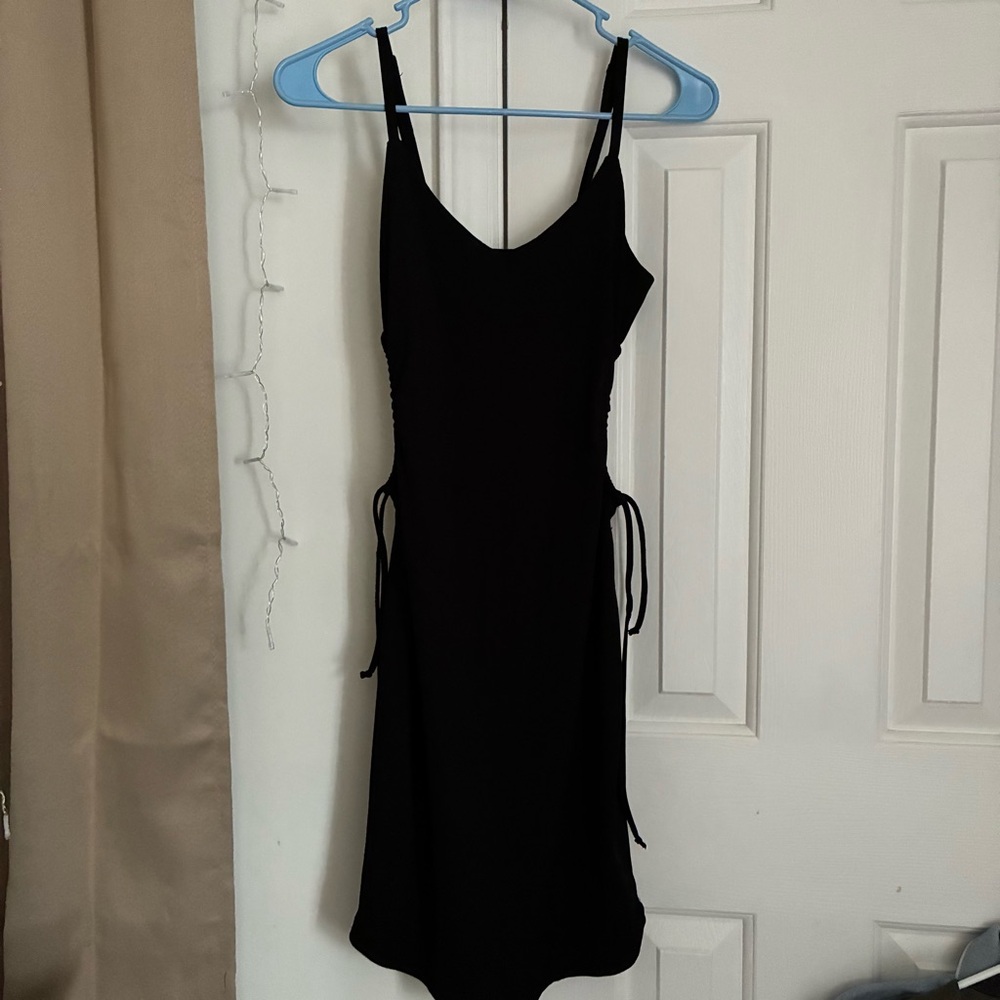 Almost Famous Elegant Black Backless Dress